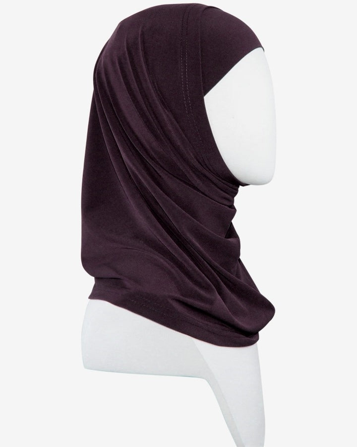 Eggplant Purple  RAYON Two-Piece Amira - Regular Size