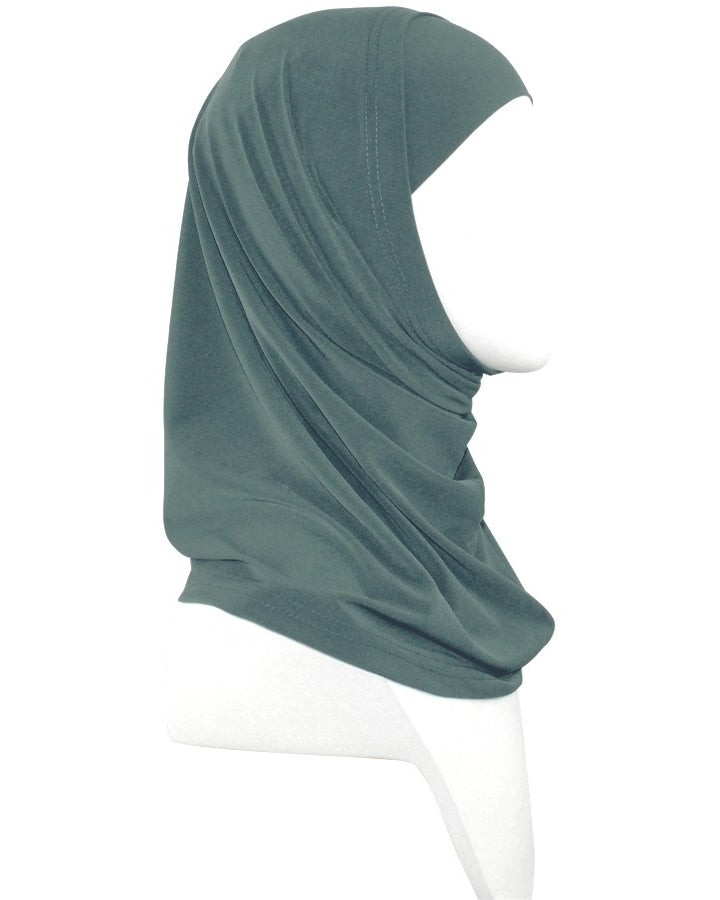Blue Grey RAYON Two-Piece Amira - Regular Size
