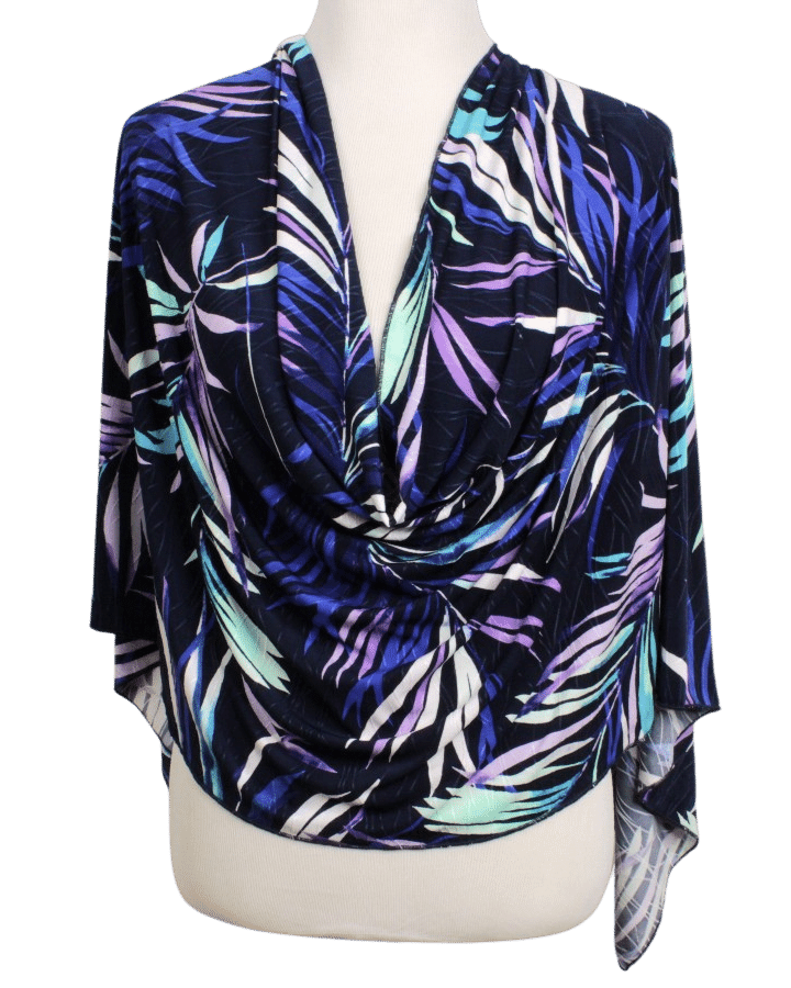 Freshly Warm Smooth  Patterned Jersey Hijab  - Soft & Cool "Zibde Feel"