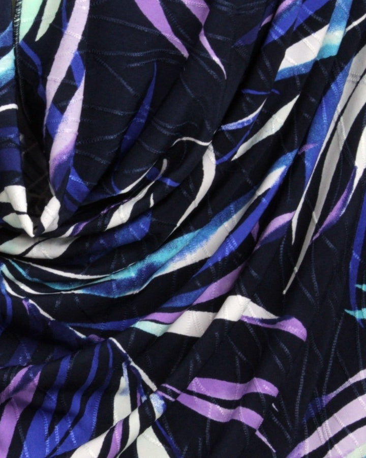 Freshly Warm Smooth  Patterned Jersey Hijab  - Soft & Cool "Zibde Feel"