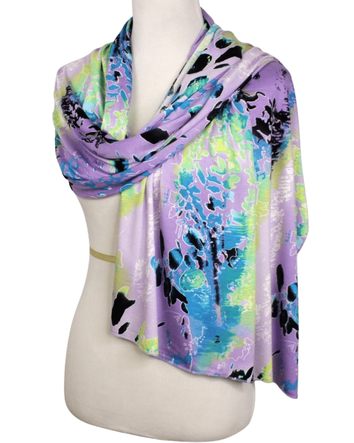 Fashionista Spirit Patterned Jersey Hijab!