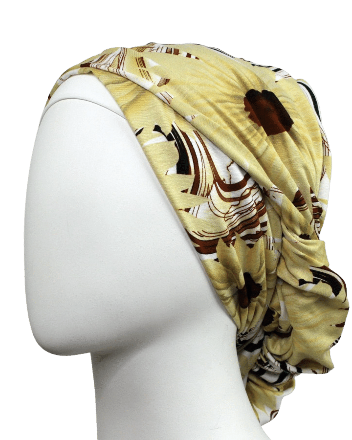 Sunflowers Meadow Patterned Jersey Hijab!