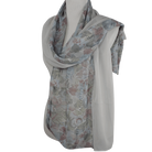 Print & Solid Chiffon Hijab