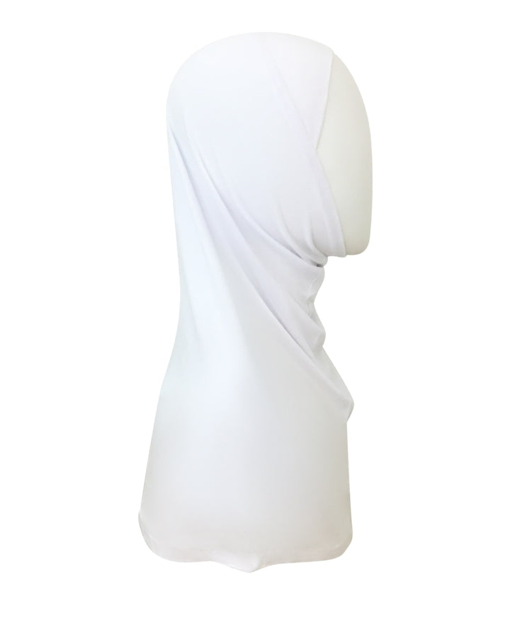 White Amira One Piece Regular Size - Buttery Rayon Fabric - NEW