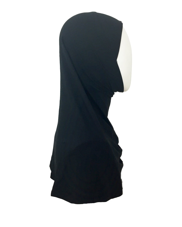 Black Amira One Piece Regular Size - Buttery Rayon Fabric - NEW