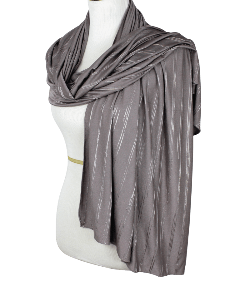 All in One Kuwaiti Hijab - Neutral Brown