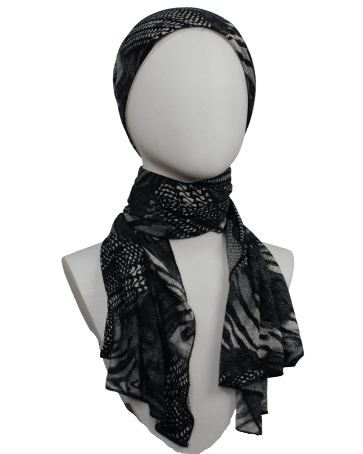 Elegance in Jersey! New Patterened Jersey Hijab!