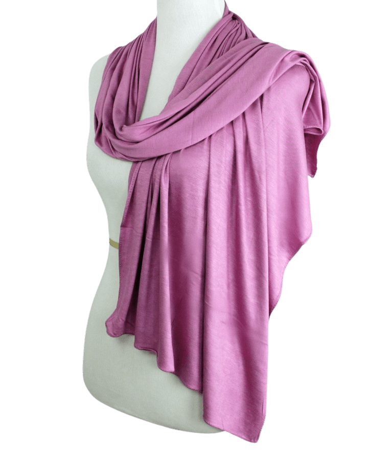 Kuwaiti Everyday Lilac Cotton Jersey Hijab