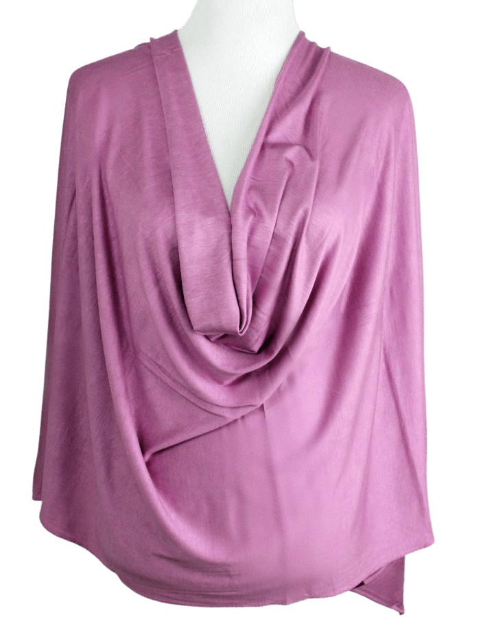 Kuwaiti Everyday Lilac Cotton Jersey Hijab