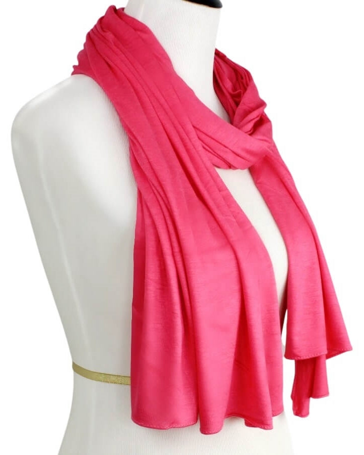 Kuwaiti Everyday Watermelon Cotton Jersey Hijab
