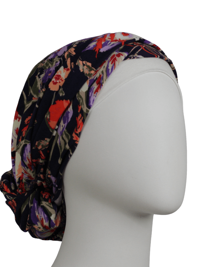 A Walk in the Meadow Floral Patterned Jersey Hijab - NEW