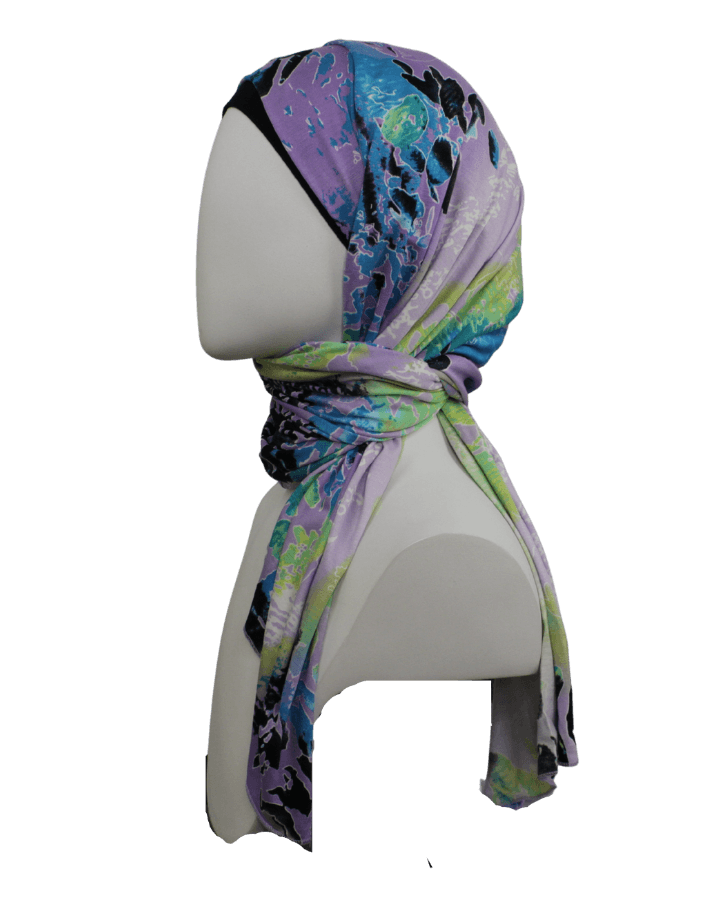 Fashionista Spirit Patterned Jersey Hijab!