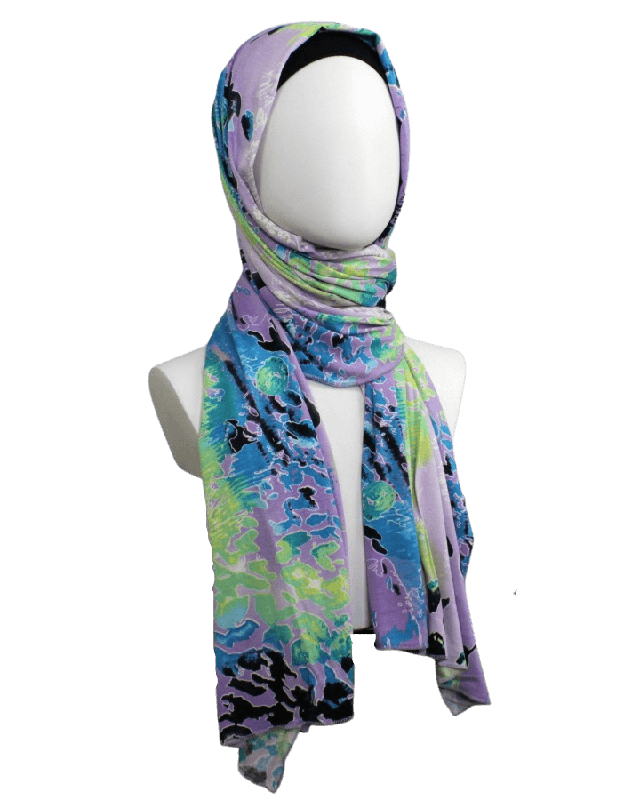 Fashionista Spirit Patterned Jersey Hijab!