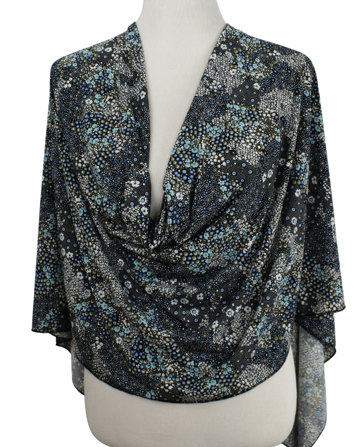 Starry Nights Patterned Jersey Hijab Soft & Cool "Zibde Feel"  - NEW