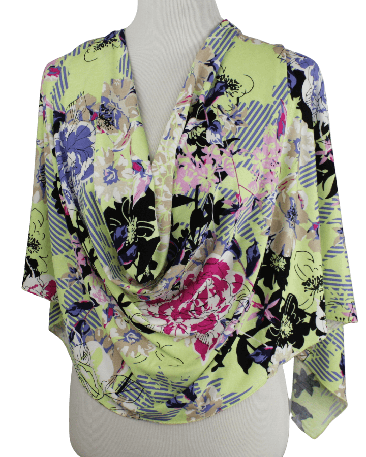 Boss Lady Patterned Jersey Hijab  - NEW