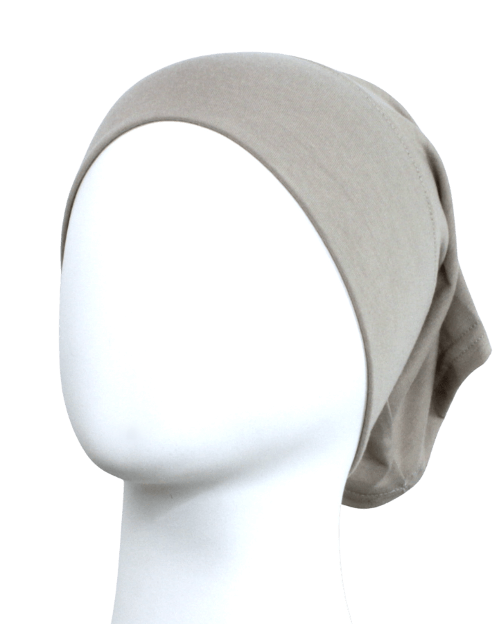 Neutral Beige Poly-Cotton Tube Undercap