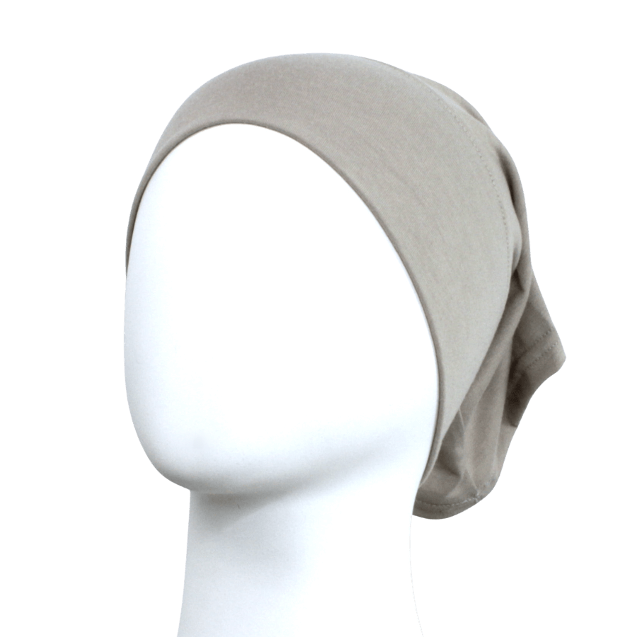 Neutral Beige Poly-Cotton Tube Undercap