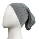 Light Heather Grey Poly-Cotton Tube Undercap