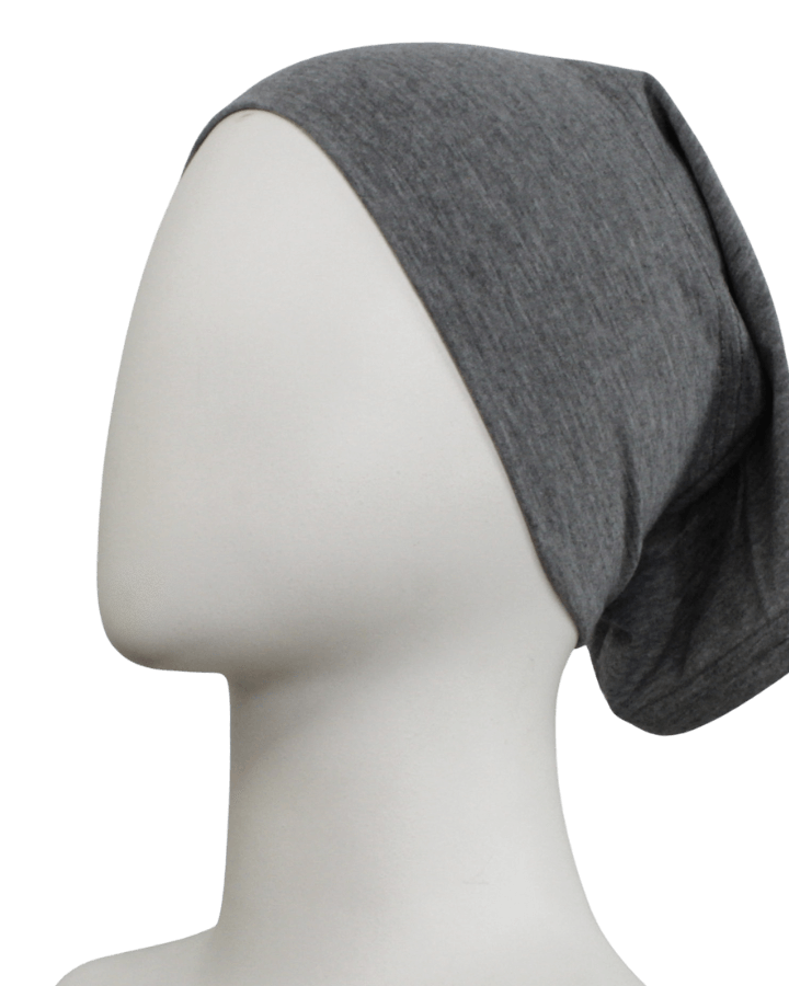 Dark Heather Grey Poly-Cotton Tube Undercap