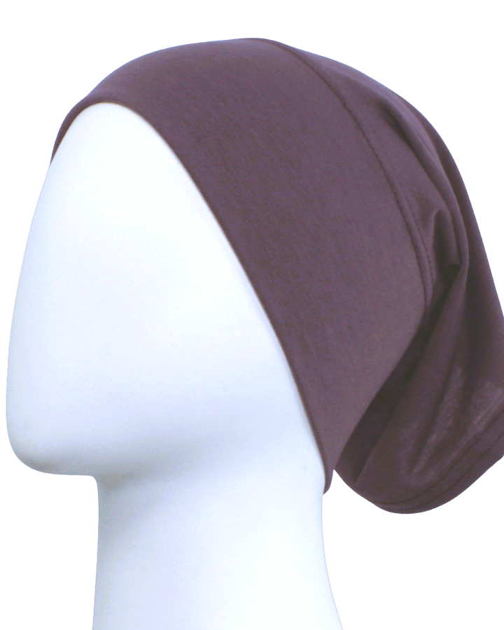 Dusty Mauve Poly-Cotton Tube Undercap