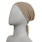 Beige  Tie-Back Hijab Cap - NEW
