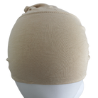 Beige  Tie-Back Hijab Cap - NEW