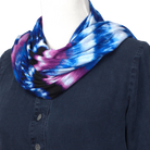 Sunset Waves Patterned Jersey Hijab!