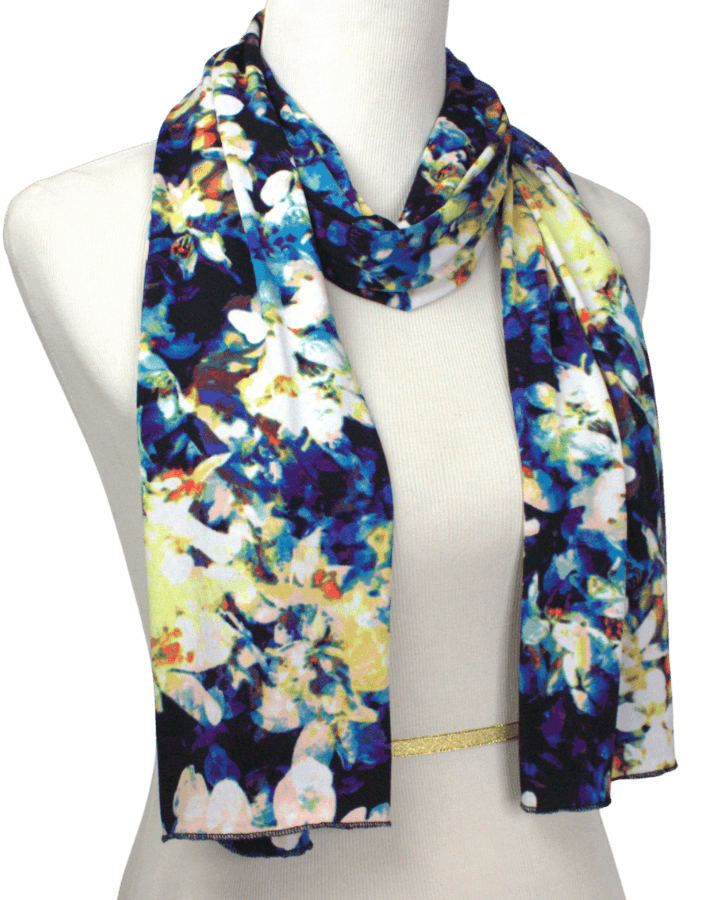 The "IT"  Patterned Jersey Hijab  - Soft & Cool "Zibde Feel" - NEW