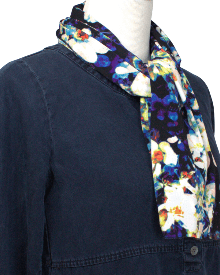 The "IT"  Patterned Jersey Hijab  - Soft & Cool "Zibde Feel" - NEW