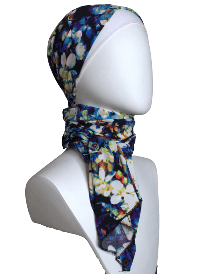The "IT"  Patterned Jersey Hijab  - Soft & Cool "Zibde Feel" - NEW