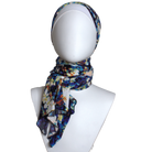The "IT"  Patterned Jersey Hijab  - Soft & Cool "Zibde Feel" - NEW