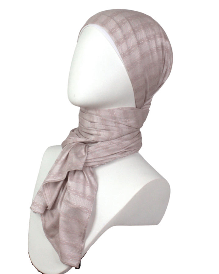 Not Your Regular Solid Kuwaiti Hijab - Light Neutral