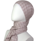 Not Your Regular Solid Kuwaiti Hijab - Light Neutral