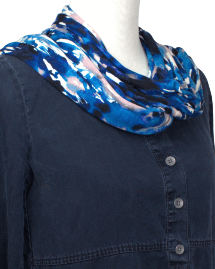 Your New BFF Patterned Jersey Hijab  - smaller width