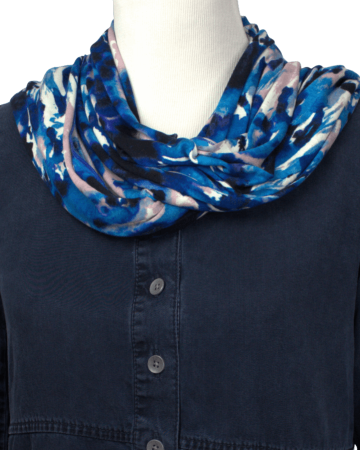 Your New BFF Patterned Jersey Hijab  - smaller width