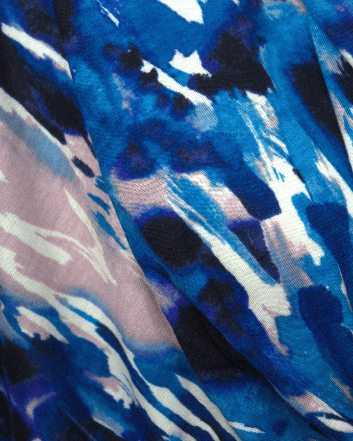 Your New BFF Patterned Jersey Hijab  - smaller width