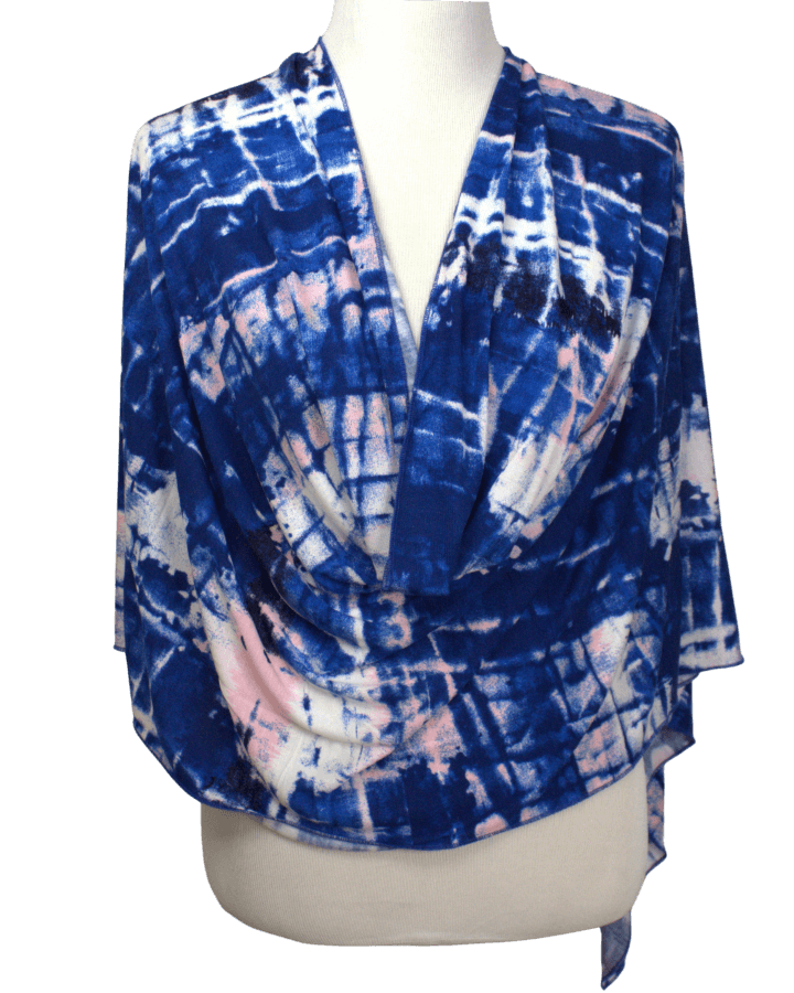 A Breath of Fresh Air Patterned Jersey Hijab - NEW PRINT
