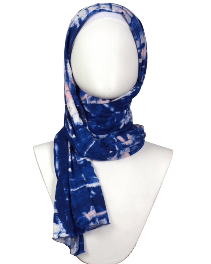 A Breath of Fresh Air Patterned Jersey Hijab - NEW PRINT