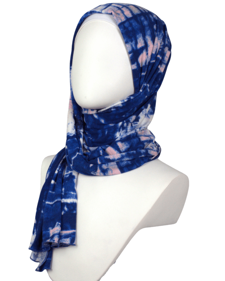 A Breath of Fresh Air Patterned Jersey Hijab - NEW PRINT