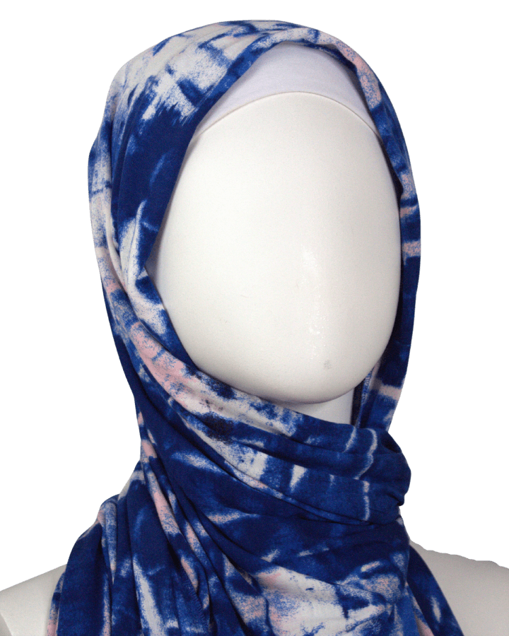 A Breath of Fresh Air Patterned Jersey Hijab - NEW PRINT
