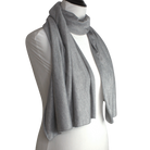 Grey Shimmer Jersey Wrap - regular size