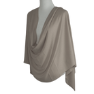Beige chiffon hijab scarf | Maxi basic neutral chiffon hijab | Lina Zibdeh