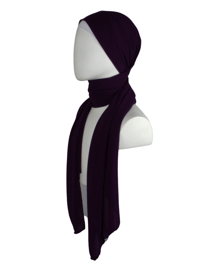 Chiffon - Elevated! Everyday Deep Purple