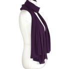 High Quality Purple Chiffon Hijab Maxi Size | Lina Zibdeh