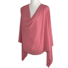 Premium quality Coral Pink chiffon hijab scarf | Maxi Coral Pink chiffon hijab | Lina Zibdeh