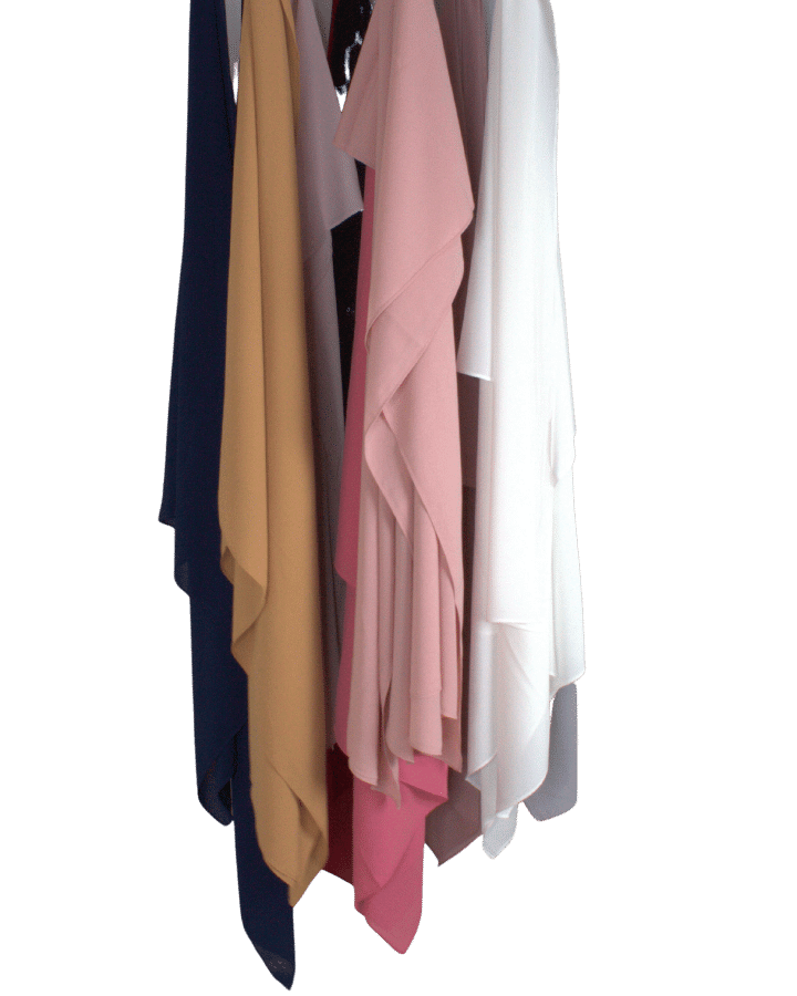 Luxury chiffon hijab scarf | Maxi Premium Quality chiffon hijab | Lina Zibdeh