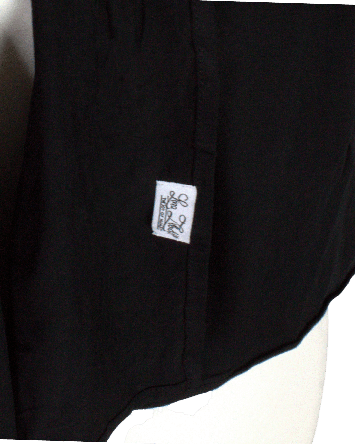 Bamboo Jersey Black - Maxi (But Not Bulky!)