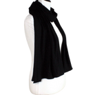 Bamboo Jersey Hijab Black - Maxi Size Premium Quality