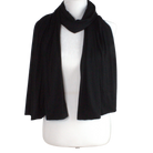 Bamboo Jersey Hijab Black - Maxi Size Premium Quality
