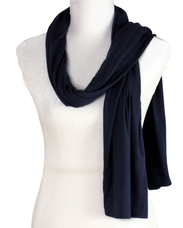 Bamboo Jersey Navy Blue - Maxi (But Not Bulky!!)